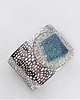 bransoletki - inne Bransoletka cuff z oczkiem 1