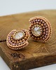 kolczyki swarovski Kolczyki Swarovski Wachlarze Blush 1
