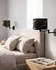 kinkiety Kinkiet w stylu glamour BRAGE MARMUR 2