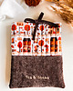 pokrowce i etui - różne Personalizowane etui na książkę, book sleeve ze sztruksu, Tea & Books 4