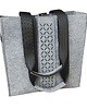 torby XXL Torba Filcowa XXL z kosmetyczką i etui - szara 2
