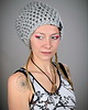 czapki damskie DreadLove Mono 04 - JASNA SZARA 2