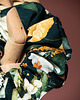 gumki do włosów Scrunchie wieczorne kwiaty 1