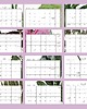 kalendarze i plannery Kalendarz biurkowy 2026 BOTANICAL na biurko wolnostojący 3