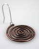kolczyki z miedzi Spiralne - miedziane kolczyki lub klipsy 2