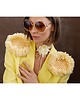 chokery Choker w kolorze  butter yellow 1