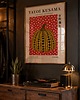 plakaty PLAKAT japoński, Yayoi Kusama retro  Poster,  dynia w kropki 5