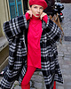 płaszcze damskie New Kurtka/ Płaszcz krata Wool 3
