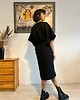 sukienki midi Sukienka TRISHA / czarna z wełną 5