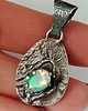 wisiory Opal w korze drzewa- wisiorek 4