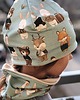 czapki dziecięce KOMPLET _ CZAPKA BEANIE +  KOMIN w misie 1