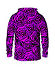 bluzy męskie Męska Bluza z kapturem Purple Roses 1
