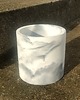 doniczki Czarna doniczka osłonka z betonu, marmurkowa 12 cm 1