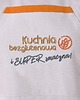 fartuchy kuchenne Fartuch Kuchenny bawełniany beżowy haftowany Kuchnia bezglutenowa PREZENT 1