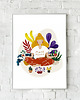 grafiki i ilustracje Plant lady 1