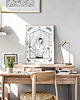 grafiki i ilustracje Plakat Modern Mary 2