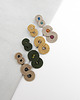 kolczyki soutache Czarne kolczyki sutasz nowoczesne 5