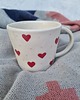 kubki Kubek ceramiczny ręcznie malowany SERDUSZKA 1