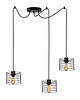 lampy wiszące Lampa wisząca pająk druciana 3-punktowa loft ALAMOS L3 2