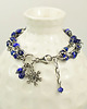 bransoletki z kamieni naturalnych Lapis lazuli w srebrze - bransoletka 1