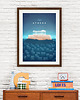 plakaty Ateny - vintage plakat 1