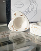 świeczniki i świece Świecznik serce tealight - mika white 2 szt. 2