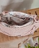 torby na ramię Torebka bagietka ze sznurka, pleciona - różowa (rosa) 2