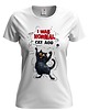 t-shirt damskie I WAS NORMAL koszulka z nadrukiem 2