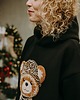 bluza z kapturem damska Bluza oversize Elliott Teddy dla mamy i taty 3