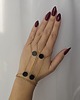 bransoletki z kamieni naturalnych Bransoletka z pierścionkami Fashion Stones 3