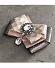 broszki Brosza z trójwymiarową wstążką z diamencikami New 2