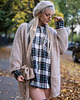 czapki damskie Beret Irena, super kid moher, jedwab 2