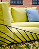 fotele Fotel ogrodowy tarasowy Fibonacci żółty 7