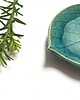 patery i talerze Liść  ceramiczny mini talerzyk 1