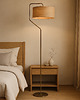 lampy podłogowe Nowoczesna lampa podłogowa do salonu TESALLIA ECO 2