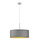 lampy wiszące Nowoczesna lampa wisząca do salonu z abażurem SINTRA GOLD fi - 50 cm 6