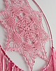 łapacze snów Rożowy łapacz snów Dream catcher 1