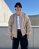 płaszcze i kurtki męskie Kurtka typu bomber oversize mocca 7