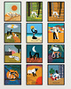 plakaty Plakat Fine Art giclee Gibon czarny. Polski New Look 6
