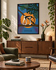 plakaty Plakat Fine Art giclee Gibon czarny. Polski New Look 1
