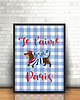plakaty Plakat Jamnik w Paryżu 3