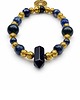 bransoletki z kamieni naturalnych Granatowa harmonia Bransoletka z lapis lazuli Sodalit noc Kairu 1