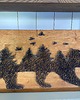 inne String Art Niedźwiedź Obraz na drewnie 1