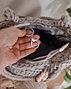 torby na ramię Duża pleciona torebka na ramię Belly bag - perłowa 4