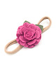 ozdoby do włosów dla dzieci Opaska do włosów Camelia Rose Pink 1