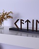 napisy dekoracyjne i tabliczki Personalizowany szyld z imieniem w runach, znak runiczny z imieniem, znak z run 3
