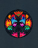inne Tryptyk Koguci (Art Paper Cut-Outs) 1