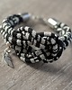 bransoletki - inne Bransoletka BOHO MASAYAL KNOT WITH FEATHER 2