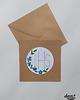 kartki scrapbooking Kartka I Komunia Święta, wzory kociewskie, 15x15 cm. 1