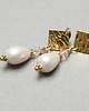 kolczyki pozłacane Kolczyki pozłacane Pearls light rose vol. 4 4